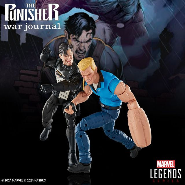 Hasbro Marvel Legends Series: Punisher and Bushwacker 6-Inch