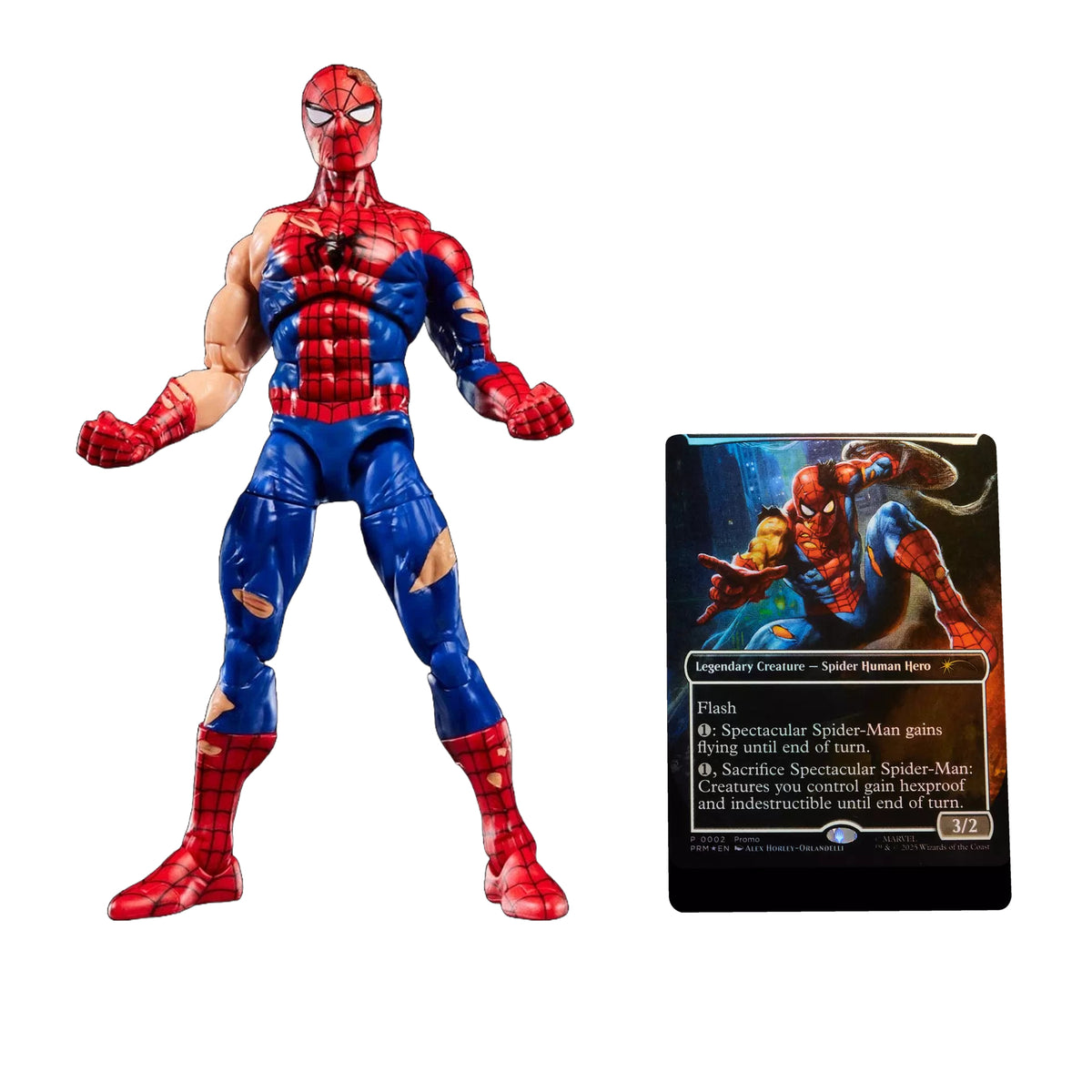 Hasbro Marvel Legends Series Magic The Gathering Battle-Damaged