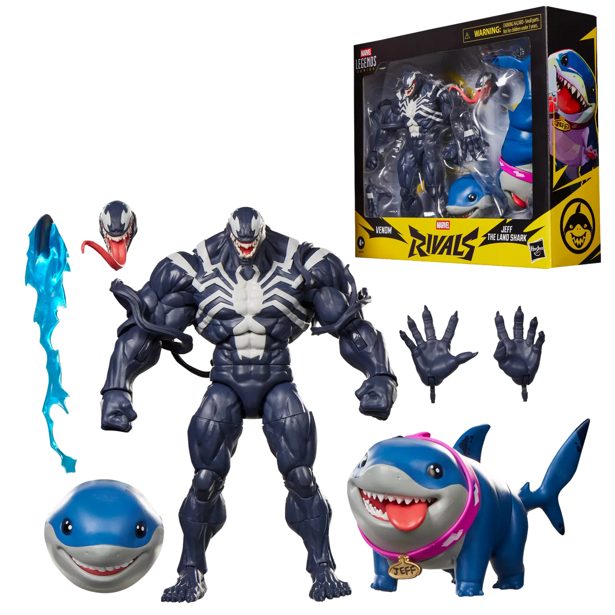Hasbro Marvel Legends Series Marvel Rivals Venom & Jeff the Land