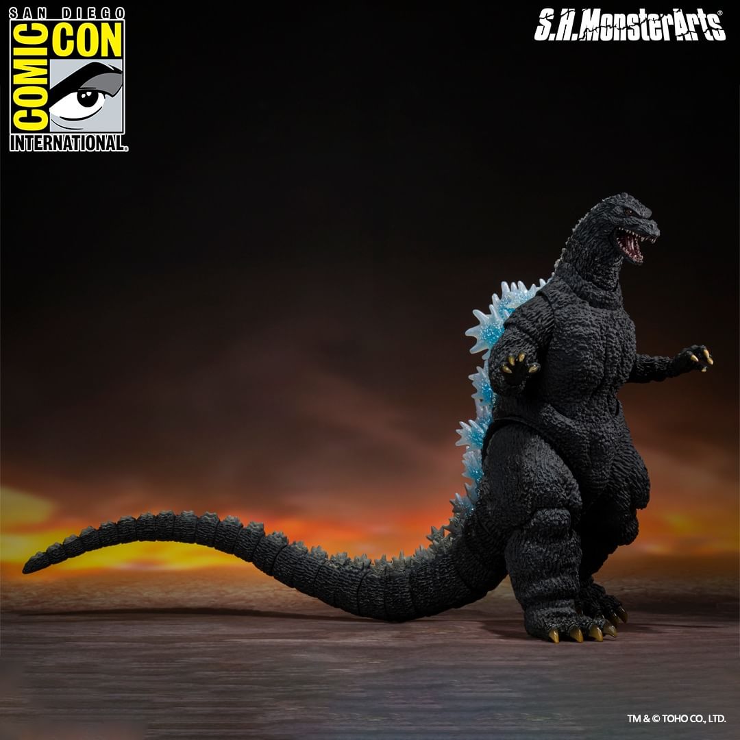 Bandai Tamashii Nations S.H.MonsterArts SDCC 2024 Godzila 1989