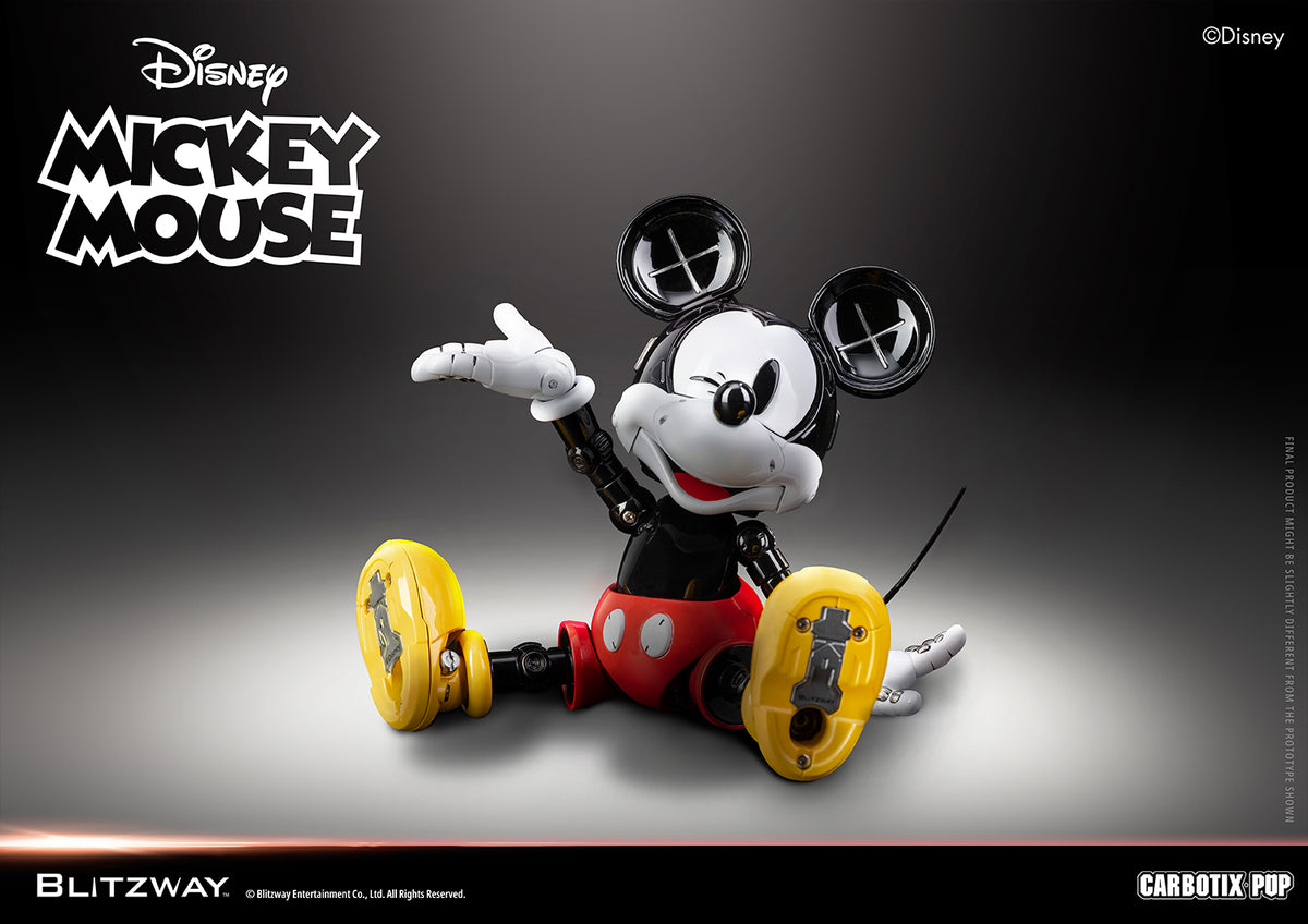 Blitzway Disney Carbotix Mickey Mouse Diecast Action Figure