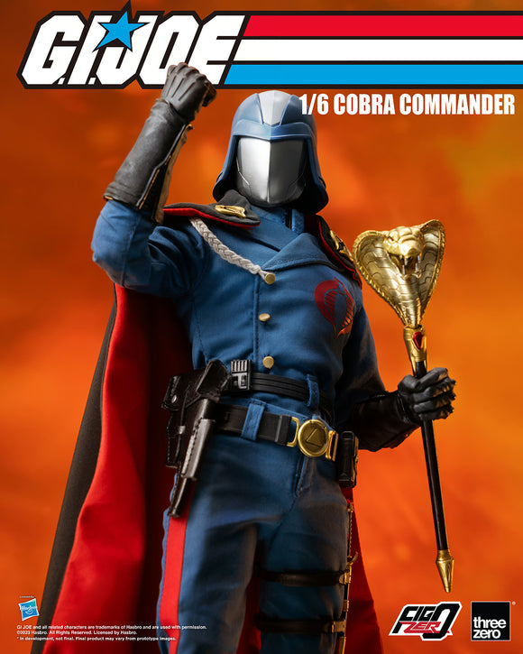 Threezero G.I. Joe Cobra Commander 1/6 Scale 12