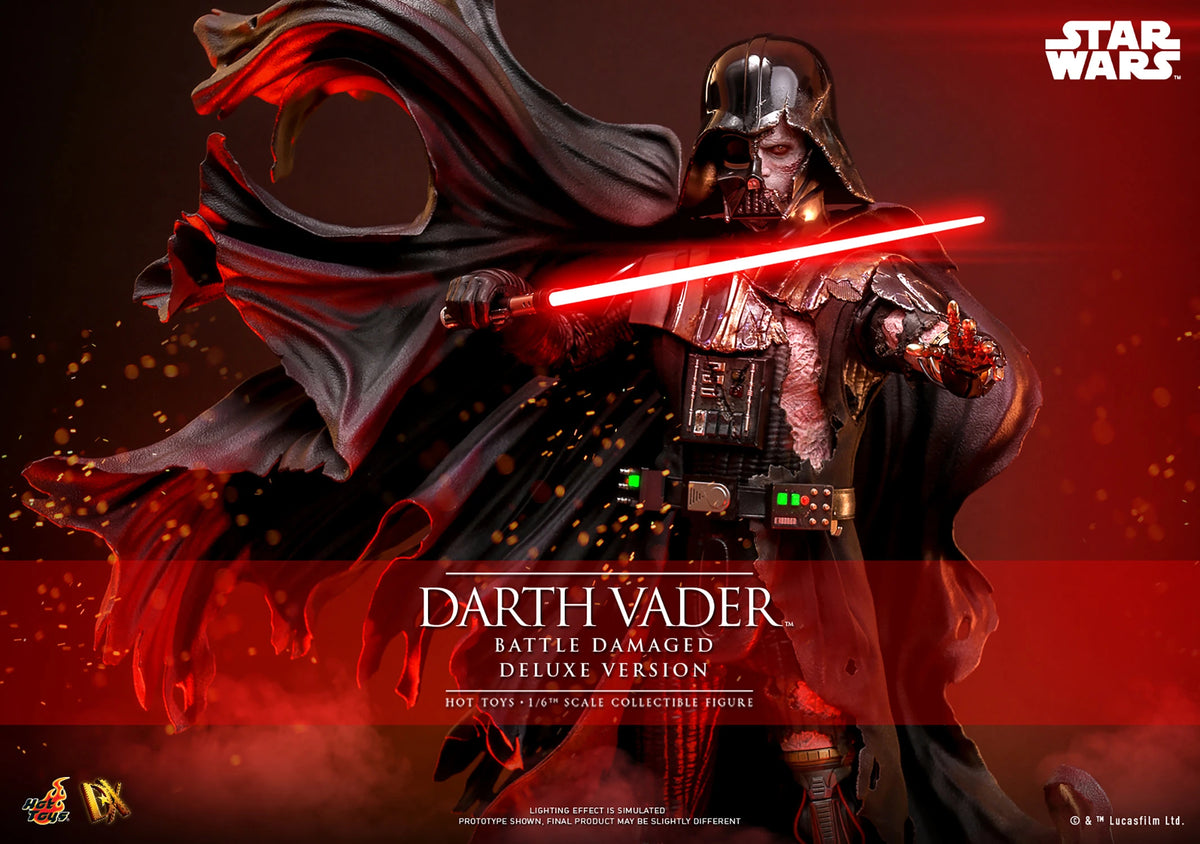 Hot Toys Star Wars Darth Vader (Battle Damaged) Deluxe DX45 1/6