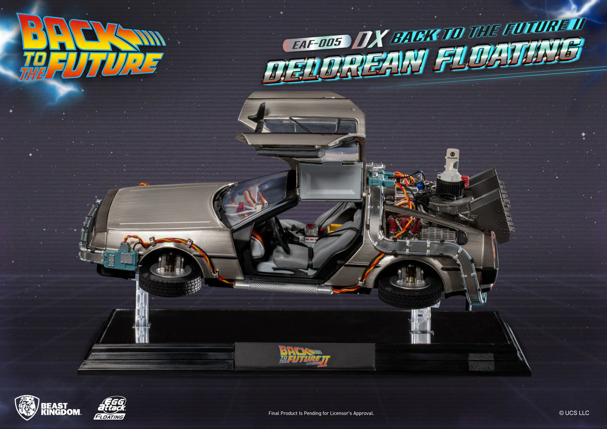 Beast Kingdom Back to the Future II Magnetic Floating DeLorean