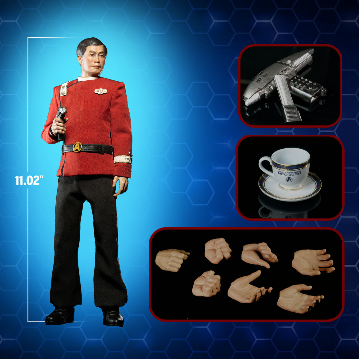 EXO-6 Star Trek VI: The Undiscovered Country Captain Hikaru Sulu 1