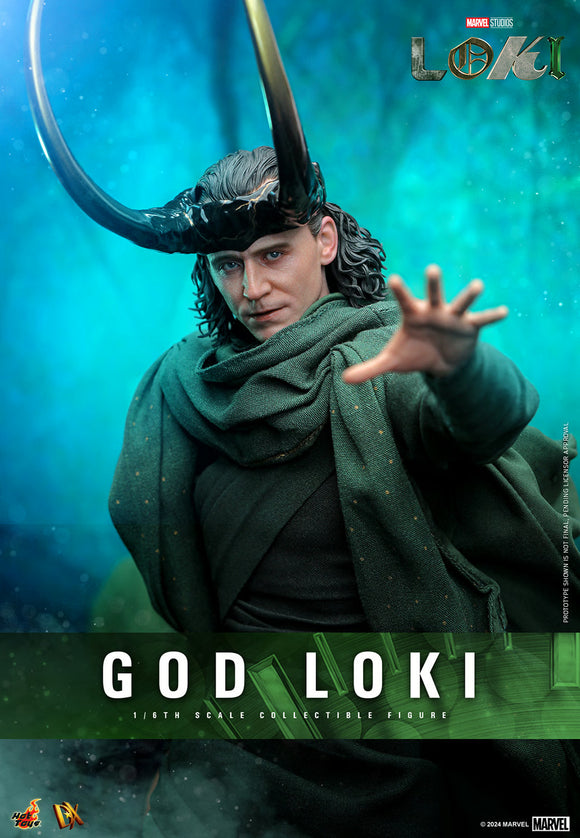 Hot Toys Marvel Television Masterpiece Series DX40 Loki Season 2 God Loki 1/6 Scale 12