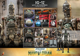 Hot Toys The Mandalorian IG-12 and Grogu with Accessories 16th Scale Collectible Figure Set