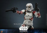Hot Toys Star Wars Ahsoka Night Trooper 1/6 Scale 12" Collectible Figure