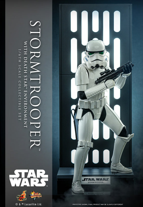 Hot Toys Star Wars Classic Stormtrooper with Death Star Environment 1/6 Scale 12
