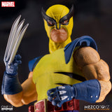 Mezco Toyz Marvel Comics One:12 Collective Wolverine Deluxe Steel Box Edition with Defeated Sentinel Base