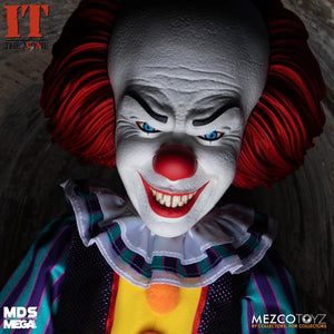 Mezco Toyz Designer Series MDS Mega Scale IT (1990) Talking Pennywise 15" Action Figure