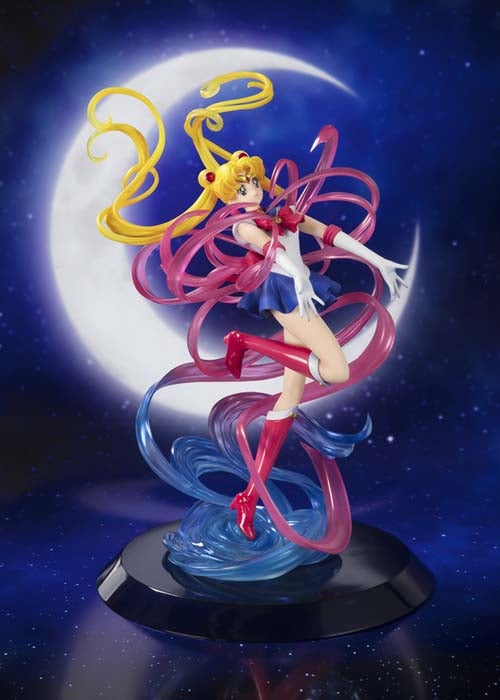 Premium Bandai Japan Tamashii Web Exclusive Sailor Moon Sailor Moon (Moon Crystal Power) FiguartsZERO Chouette Figure Statue