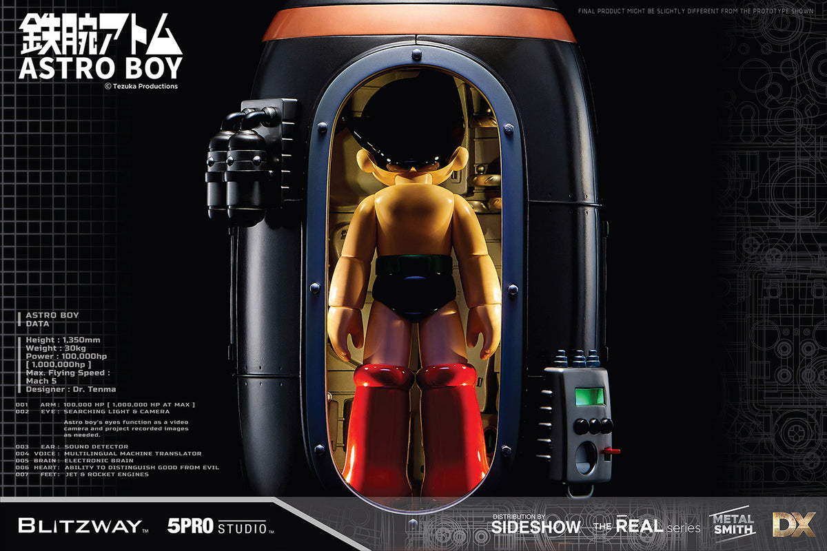 Blitzway The Real - Superb Anime Statue Astro Boy - Atom Deluxe