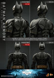 Hot Toys The Dark Knight Rises Batman Armory with Bruce Wayne 1/6 Scale 12" Collectible Figure Set
