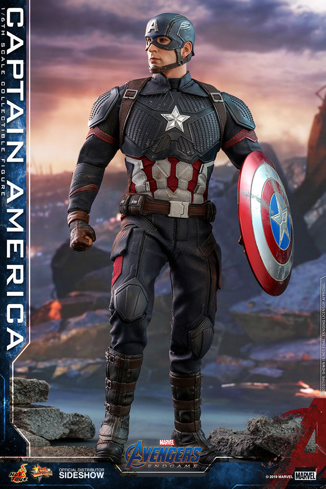 Hot Toys Marvel Comics Avengers Endgame Captain America 1/6 Scale