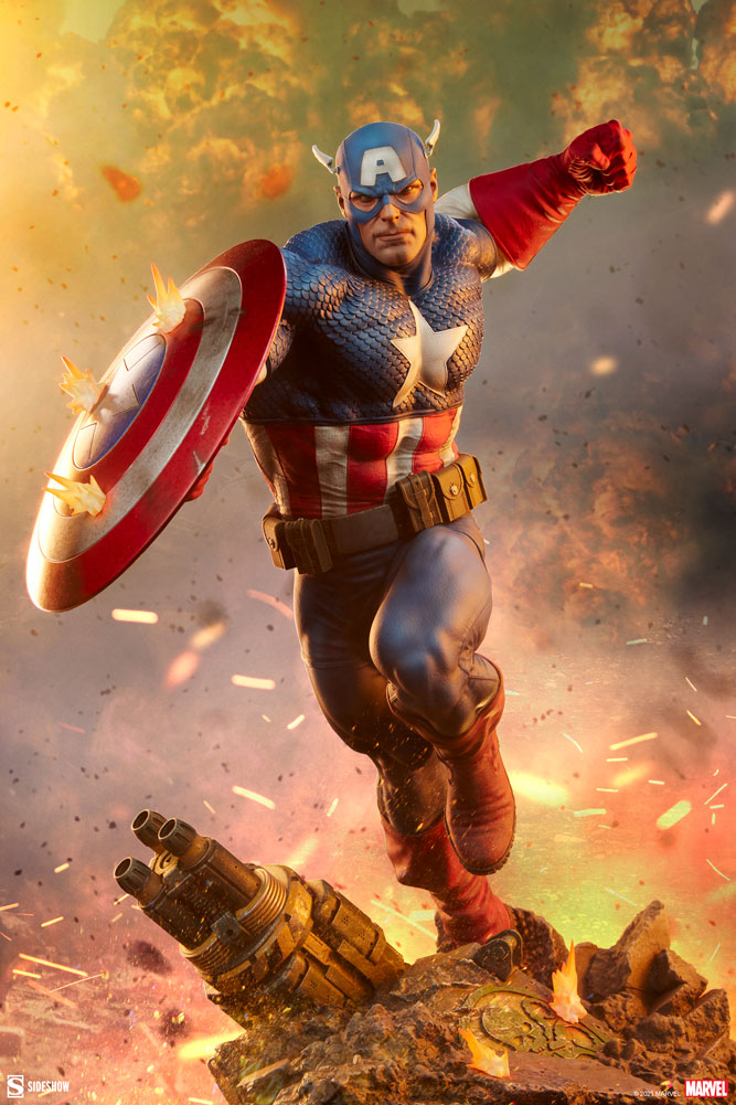 MARVEL Comics Classic Captain America Premium Format Figure