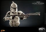 Hot Toys Star Wars Episode II Attack of the Clones Clone Trooper 1/6 Scale 12" Collectible Figure