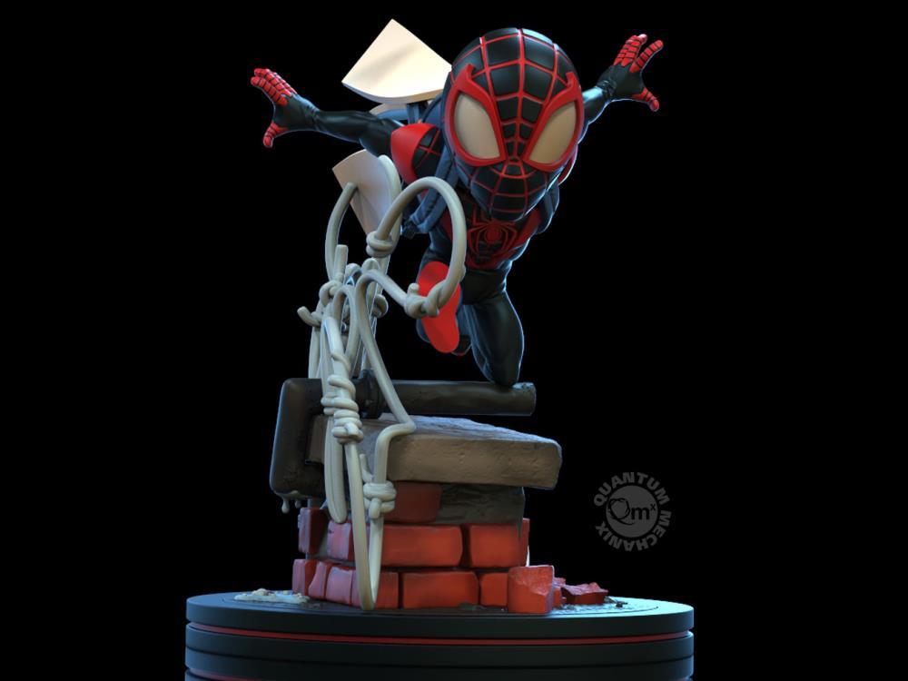QMx Marvel Q-Fig Elite Spider-Man Miles Morales Diorama Figure