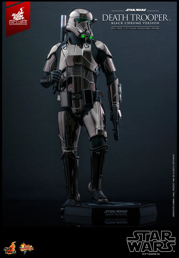 Hot Toys Star Wars Death Trooper Black Chrome Version Exclusive 1/6 Scale 12