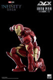 Threezero Marvel Infinity Saga Iron Man Iron Man Mark III DLX 1/12 Scale Die-Cast Action Figure