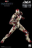 Threezero Marvel Infinity Saga Iron Man 3 Iron Man Mark 42 DLX 1/12 Scale Die-Cast Action Figure