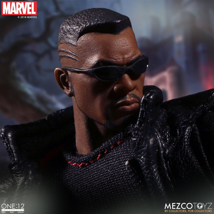 Mezco Toyz One:12 Collective Marvel Comics Blade 1/12 Scale 6