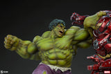 Sideshow Marvel Comcis Hulk vs Hulkbuster Maquette Statue