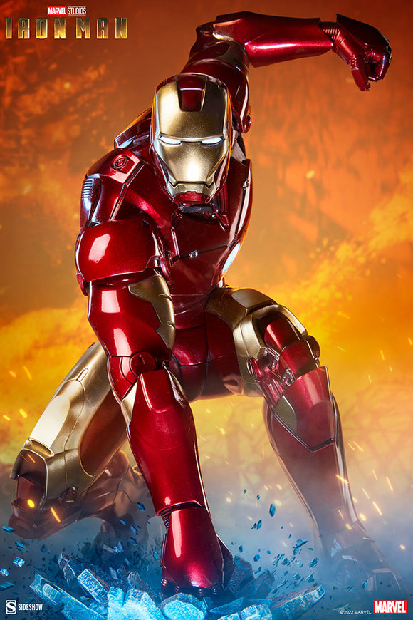 Sideshow Marvel Comics Iron Man Iron Man Mark III 1/4 Scale Maquette Statue