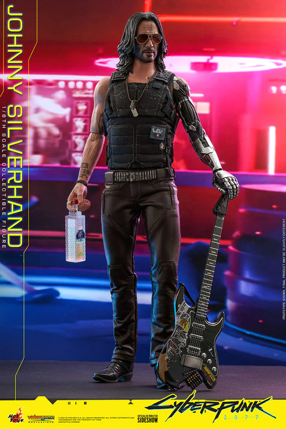 Hot Toys Video Game Masterpiece Series Cyberpunk 2077 Johnny Silverhand 1/6 Scale 12