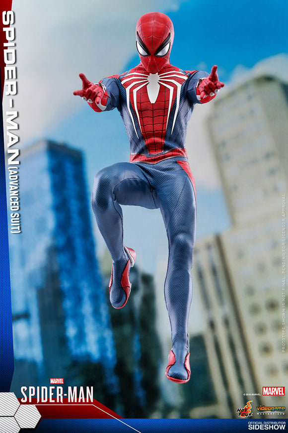 Hot Toys Marvel Spider-Man Game Spider-Man (Advanced Suit) 1/6 Scale 12