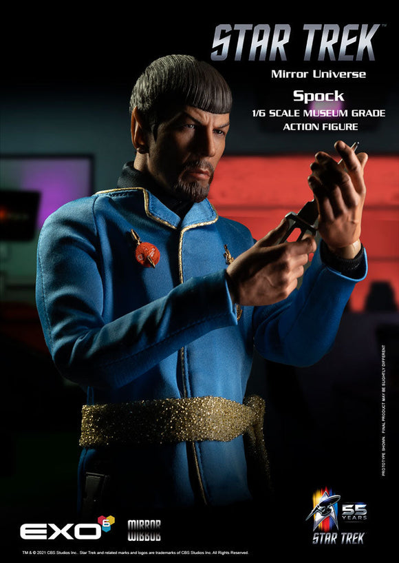 EXO-6 Star Trek The Original Series Mirror Universe Spock 1/6 Scale 12