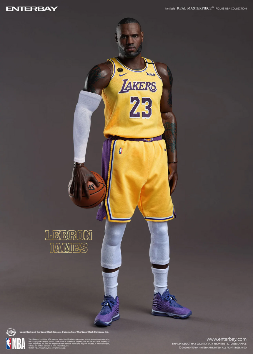 Enterbay Real Masterpiece NBA Collection - Lebron James Action