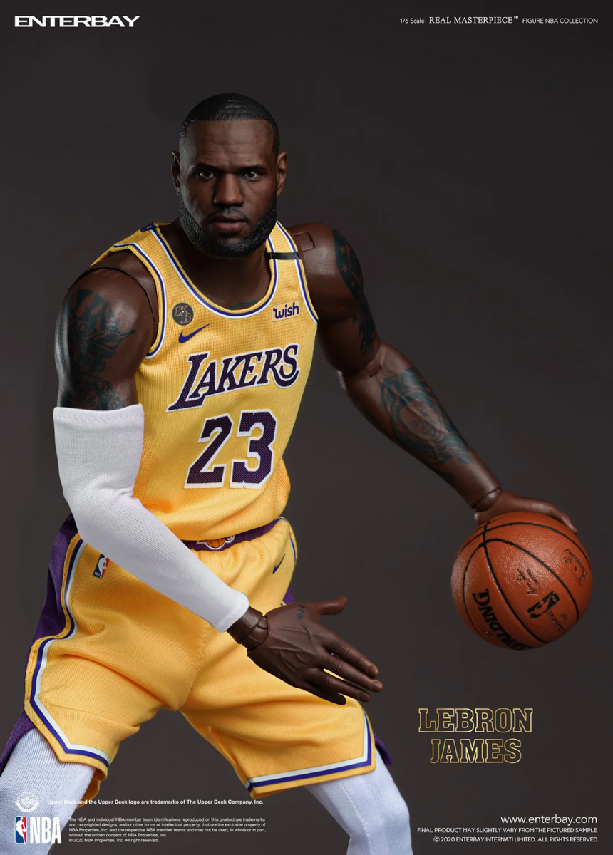 Enterbay Real Masterpiece NBA Collection - Lebron James Action