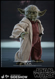 Hot Toys Star Wars Episode II Attack of the Clones Master Yoda 1/6 Scale Figure