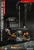Hot Toys Star Wars The Mandalorian and The Child (Deluxe Set) 1/4 Quarter Scale Collectible Figure Set