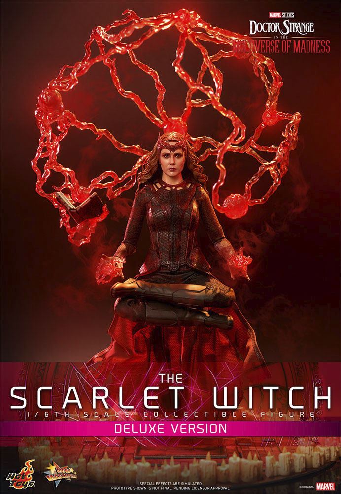 ホットトイズDoctor Strange: Scarlet Witch The Scarlet Witch Sixth Scale Figure by Hot Toys | Sideshow