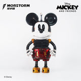 Morstorm Disney Mickey and Friends Disney Art Statue Mecha Series Mechanical Cyberpunk Mickey Mouse 11" Polystone Statue