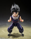 Bandai S.H.Figuarts Dragon Ball Z Gohan Action Figure (With Bonus Z-Fighters Group Base Ver. A)
