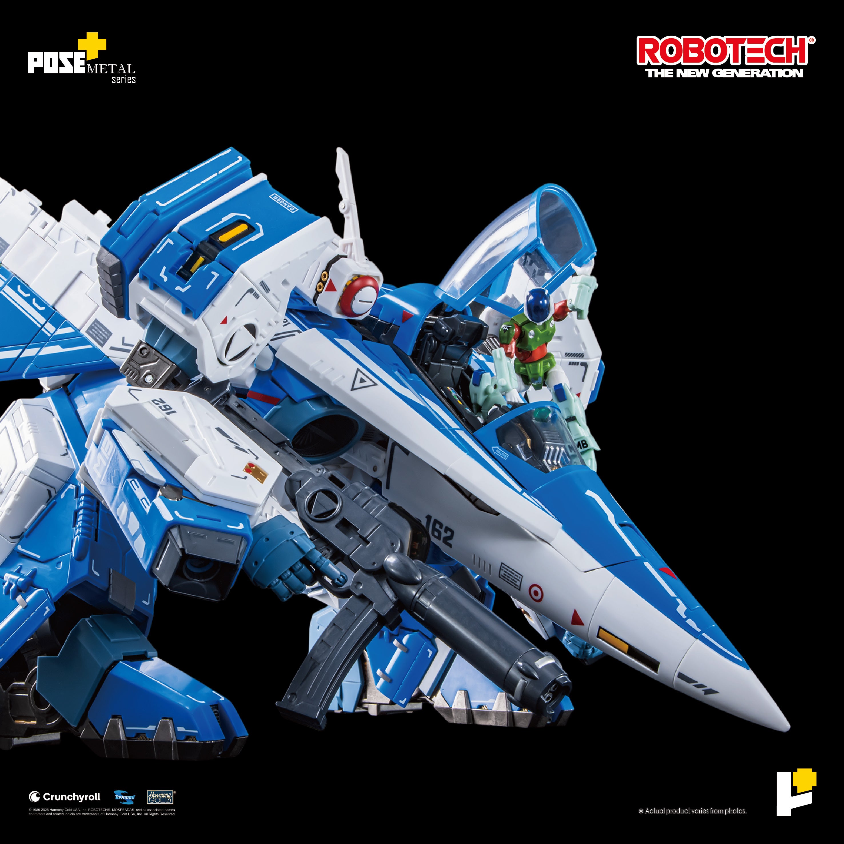 POSE+ METAL Series Robotech The New Generation (Mospeada) VAF-6C
