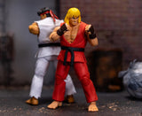 Jada Toys Ultra Street Fighter II The Final Challengers Ken 1/12 Scale 6" Action Figure