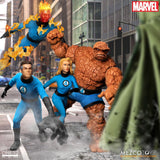 Mezco Toyz One:12 Collective Marvel Comics Fantastic Four Deluxe Steel Boxed Set 1/12 Scale Action Figure Set