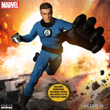 Mezco Toyz One:12 Collective Marvel Comics Fantastic Four Deluxe Steel Boxed Set 1/12 Scale Action Figure Set