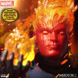 Mezco Toyz One:12 Collective Marvel Comics Fantastic Four Deluxe Steel Boxed Set 1/12 Scale Action Figure Set