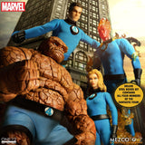 Mezco Toyz One:12 Collective Marvel Comics Fantastic Four Deluxe Steel Boxed Set 1/12 Scale Action Figure Set