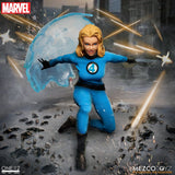 Mezco Toyz One:12 Collective Marvel Comics Fantastic Four Deluxe Steel Boxed Set 1/12 Scale Action Figure Set