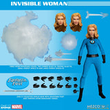 Mezco Toyz One:12 Collective Marvel Comics Fantastic Four Deluxe Steel Boxed Set 1/12 Scale Action Figure Set