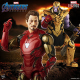 Hasbro Marvel Legends Infinity Saga Avengers Endgame Iron Man 85 vs. Thanos 6-Inch Action Figures Set