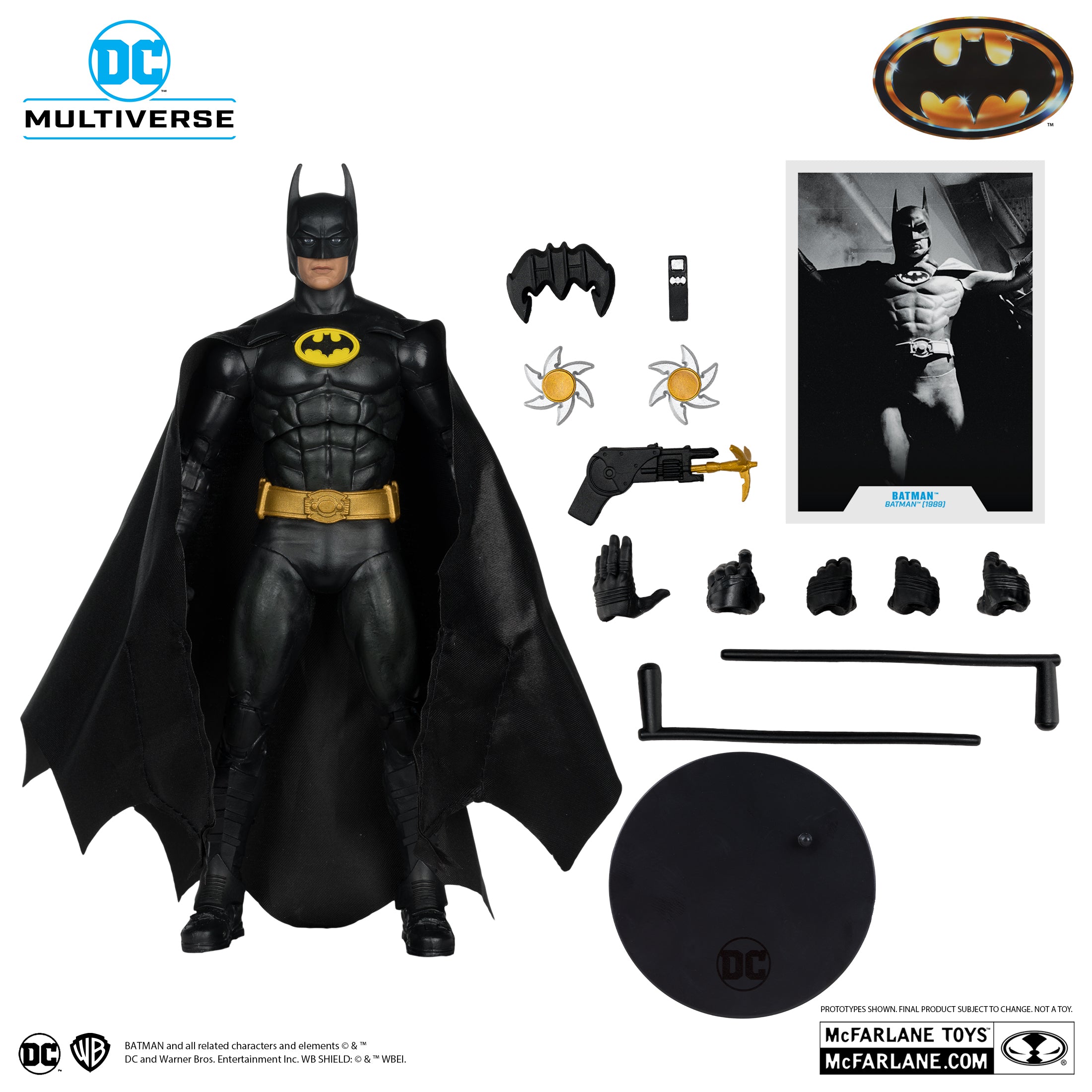 McFarlane Toys DC Multiverse Batman (1989) Batman Action Figure