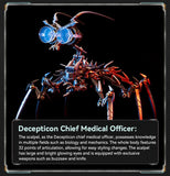 Killerbody Transformers: Dark of the Moon Scalpel with LED/Sound Collectible Action Figure