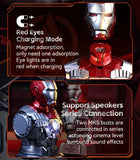 Killerbody Marvel Iron Man 2 Iron Man Mark V 6.75” Bust Bluetooth Speaker